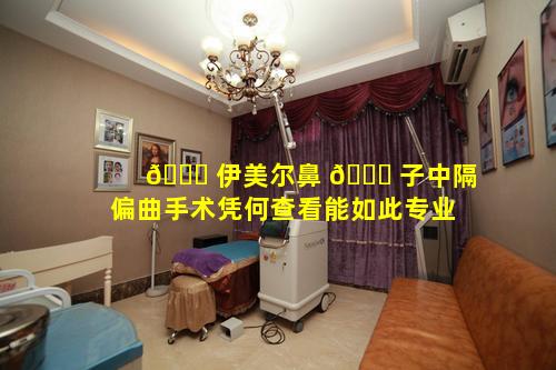 🐛 伊美尔鼻 🐅 子中隔偏曲手术凭何查看能如此专业